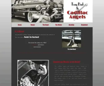 Cadillacangels.com(Cadillac Angels Band) Screenshot