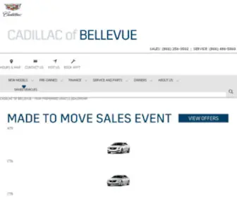 Cadillacinbellevue.com(Cadillacinbellevue) Screenshot