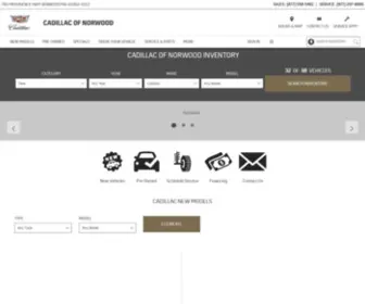 Cadillacnorwood.com(Cadillacnorwood) Screenshot