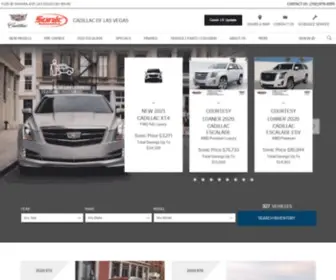 Cadillacoflasvegaswest.com(Cadillac of Las Vegas) Screenshot