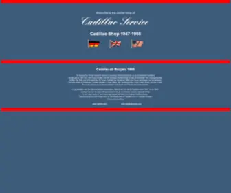 Cadillacservice.com(Cadillac Service Andreas Winterwerber) Screenshot