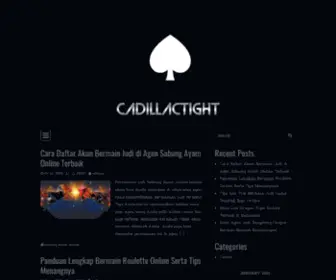 Cadillactight.net(De beste bron van informatie over cadillactight) Screenshot
