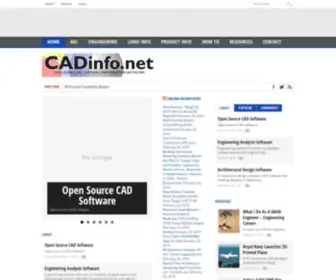 Cadinfo.net(CAD software) Screenshot