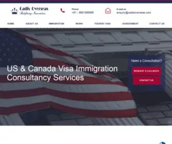 Cadisoverseas.com(Cadis Overseas) Screenshot
