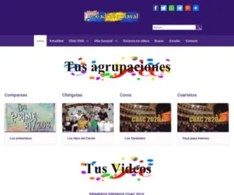Cadizcarnaval.es(▶) Screenshot