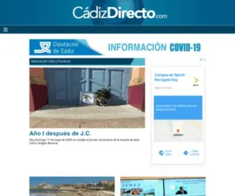 Cadizdirecto.com(Cádiz Directo) Screenshot