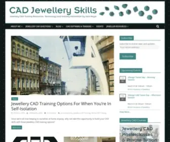 Cadjewelleryskills.com(CAD Jewellery Skills) Screenshot