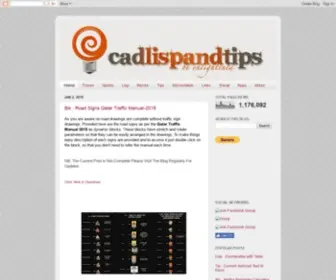 Cadlispandtips.com(CadLispAndTips) Screenshot