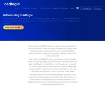 Cadlogic.com(CAD Design & Bespoke Software) Screenshot