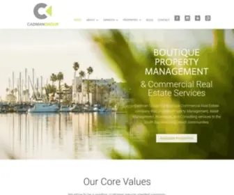 Cadmangroup.net(Cadman Group) Screenshot