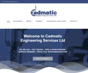 Cadmatic.co.uk(Cadmatic Engineering Services Ltd) Screenshot