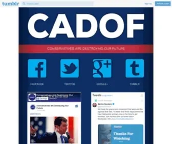 Cadof.org(Cadof) Screenshot
