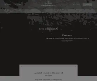 Cadogan.com(The Cadogan) Screenshot