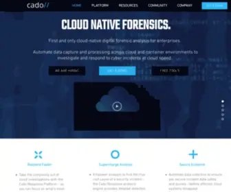 Cadosecurity.com(Cado Security) Screenshot