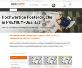 Cadplotcenter.de(CAD Plotservice) Screenshot