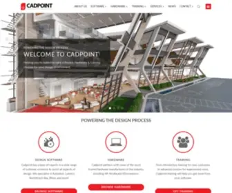 Cadpoint.co.uk(CAD Software) Screenshot