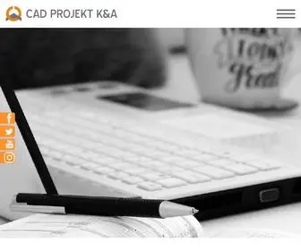 Cadprojekt.com.pl(Komputerowe wspomaganie projektowania) Screenshot