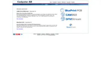 Cadputer.se(Cadputer AB) Screenshot