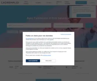 Cadremploi.fr(Offres d'emploi cadre) Screenshot