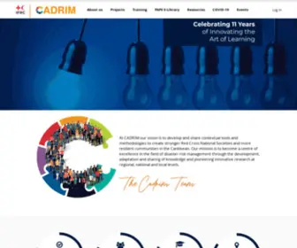 Cadrim.org(At CADRIM our vision) Screenshot