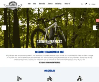 Cadrunnerebikes.ca(CADRUNNER E) Screenshot