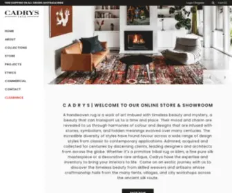 Cadrys.com.au(Rugs & Carpets Showrooms) Screenshot