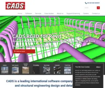 Cads.co.uk(Global Construction Software and Services) Screenshot
