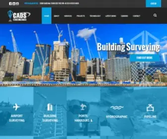 Cads.com.au(Surveying and Consulting Services) Screenshot