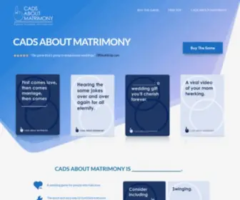 Cadsaboutmatrimony.com(A game for people who hate love) Screenshot