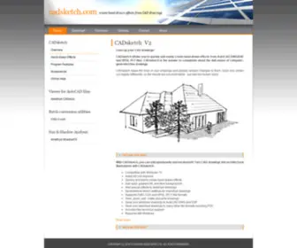 Cadsketch.com(Create hand) Screenshot