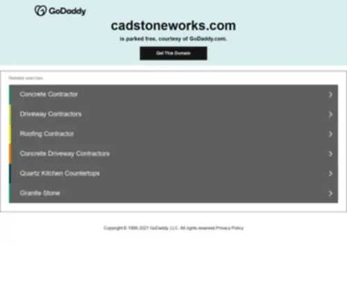 Cadstoneworks.com(Cadstoneworks) Screenshot