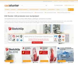 Cadstunter.nl(CAD Stunter) Screenshot