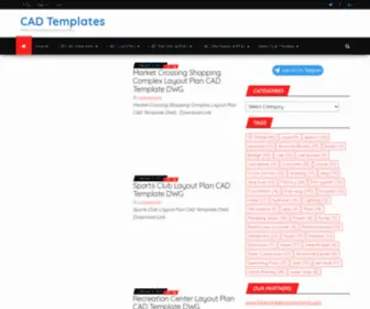 Cadtemplates.org(CAD Templates) Screenshot