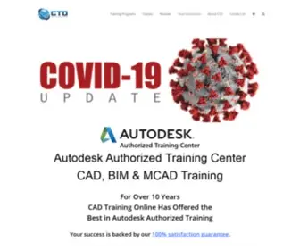 Cadtrainingonline.com(CAD Training Online) Screenshot