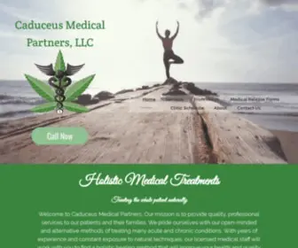 Caduceusmedicalpartners.com(Caduceus Medical Partners) Screenshot