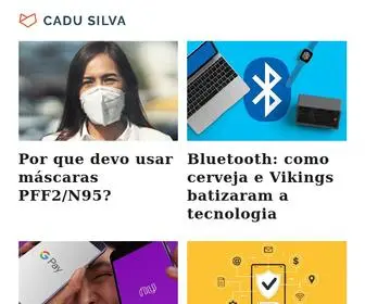 Cadusilva.com(Blog do Cadu Silva) Screenshot