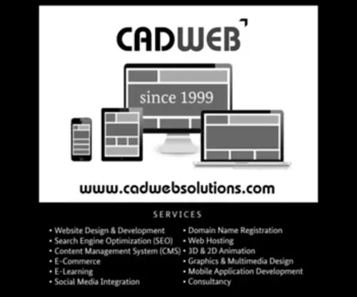 Cadwebsolutions.com(CadWEB Business Solutions) Screenshot