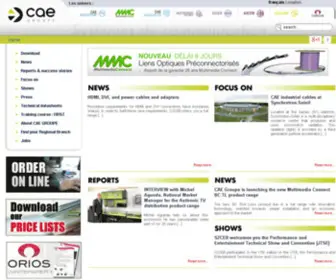 Cae-Groupe.com( CAE Groupe) Screenshot