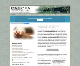 CaecPa.com(Accounting and Tax Services Richmond) Screenshot