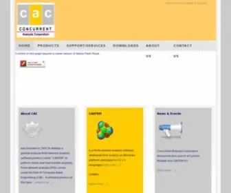 Caefem.com(CAC-Home) Screenshot