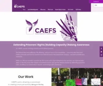 Caefs.ca(Home) Screenshot