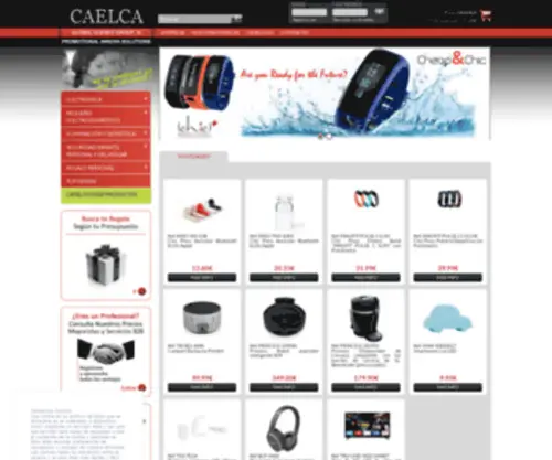 Caelca.com(Empresa Promociones) Screenshot