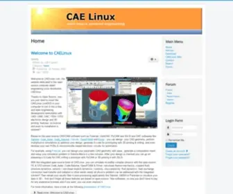 Caelinux.com(Caelinux) Screenshot