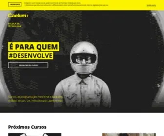 Caelum.com.br(Caelum Escola de Tecnologia) Screenshot