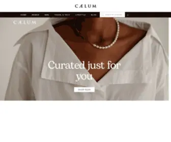 Caelum.in(Buy Designer Bags & Accessories for Women & Men Online) Screenshot