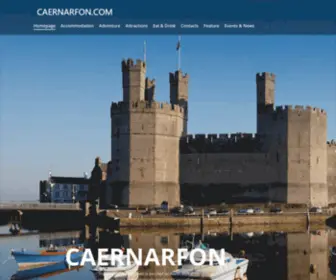 Caernarfon.com(Caernarfon Hotels) Screenshot