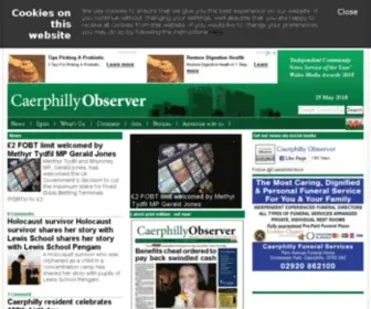 Caerphillyobserver.co.uk(Caerphilly County Borough News) Screenshot