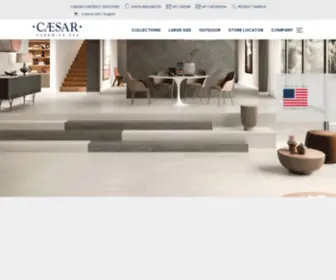 Caesarceramicsusa.com(Caesar Ceramics USA) Screenshot