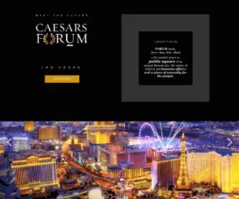 Caesarsforum.com(Caesars Forum) Screenshot