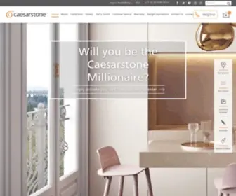 Caesarstone.co.za(The Original Quartz Surface) Screenshot